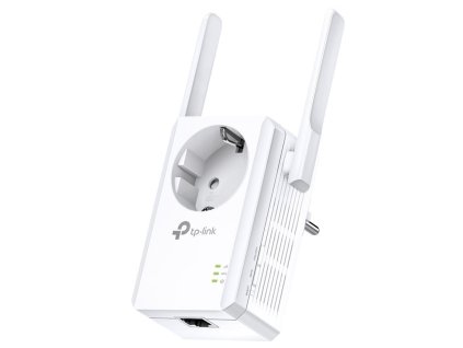 Extender/AP TP-Link TL-WA860RE, 802.11 b/g/n 300Mbps, 1x LAN port, priechodná zásuvka