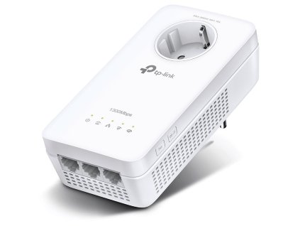TP-Link TL-WPA8631P / Gigabit Powerline ac Wi-Fi Extender / 1200Mbps / 802.11ac/a/b/g/n / 3x Gigabit Ethernet port