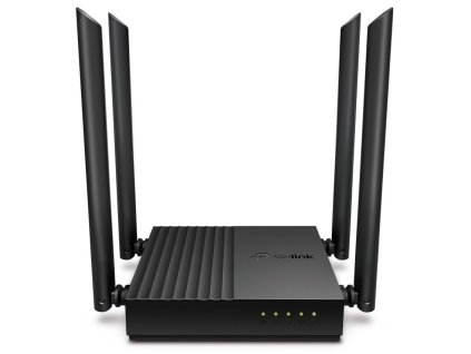 TP-Link Archer C64 AC1200 DualBand WiFi Router / 4x LAN / 1x WAN / ac/a/b/n/g/ 12V napájanie