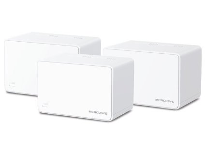 TP-Link Mercusys Halo H90X(3-pack) WiFi systém, WiFi 6, AX6000, 1x 2.5GLAN, 2x GLAN