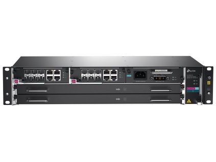 TP-Link DS-P8000-X2 - DeltaStream Chassis-X2 OLT, 32x GPON, 6x10G SFP+, 1x GLAN