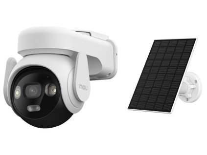 Imou by Dahua IP kamera AOV PT KIT + solární panel/ PTZ/ Wi-Fi/ 4G LTE/ 5Mpix/ IP66/ objektiv 3,6mm/ IR až 20m/ CZ app
