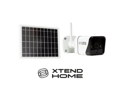 Xtend Home SO100/ Solárna kamera/ 1080p/ 4mm/ Wi-Fi/ IP65/ IR a 15m/ Tuya CZ a SK