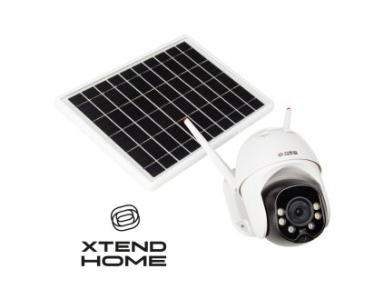 Xtend Home SO110/ 4G solárna kamera/ 1080p/ 4mm/ IP65/ Solárna/ IR a 15m/ Tuya CZ a SK