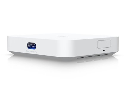 Ubiquiti UniFi Cloud Gateway Max - router, kompletný operačný systém UniFi, IDS/IPS, 5x 2,5GbE, integrovaný 512GB NVMe SSD