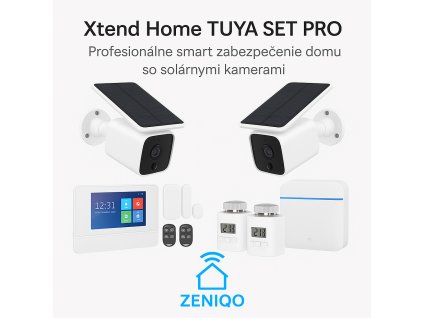 Solar Smart Pro 3152 – Bezpečnostný set so 4 solárnymi 4G kamerami a alarmom