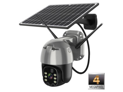 Bezpečnostná IP kamera TRX Innotronik IUB-PT22, bezdrôtová, 4,0 Mpix, Wi-Fi, solárny panel + Li-Ion batéria