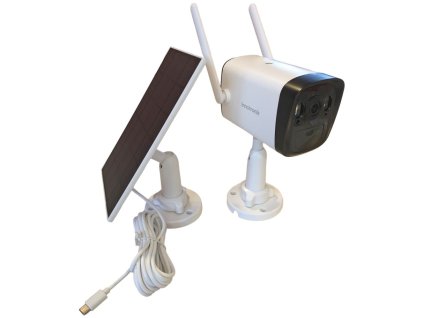 Bezpečnostná IP kamera TRX Innotronik ICH-BC25, bezdrôtová, 2,0 Mpix, WiFi, solárny panel, Li-Ion batéria