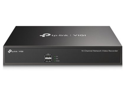 TP-Link VIGI NVR1016H - 16-kanálový sieťový videorekordér VIGI, vzdialený prístup, ONVIF, obojsmerný zvuk a 10 TB HDD