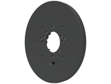 Ubiquiti UniFi Gang Box Mounting Plate B - Instalační deska na zeď pro kamery UniFi Pro, Bullet, Dome,Turret, PTZ, černá