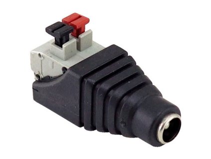 XtendLan Napájecí redukce plug/svorkovnice - SAMICE 5,5/2,1mm (ke zdroji) na rychlosvorku