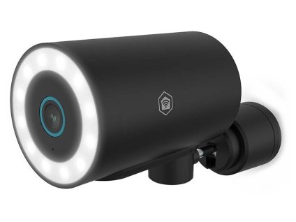 NEDIS IP kamera/ venkovní/ IP65/ Wi-Fi/ 4K/ 3840 x 2160/ Onvif/ reflektor/ detekce pohybu/ noční vidění 10m/ černá
