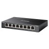 TP-Link ES208GP, Omada 8-Port Gigabit Easy Managed Switch, 8x GLAN PoE+, 64W PoE budget