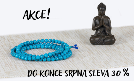 Akce - srpen, tyrkysové mala korálky sleva 30 %