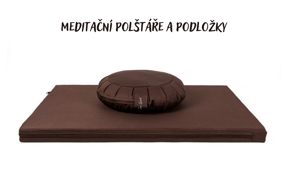 Meditační polštáře a podložky