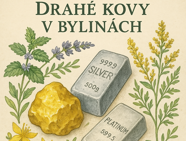Drahé kovy v bylinkách