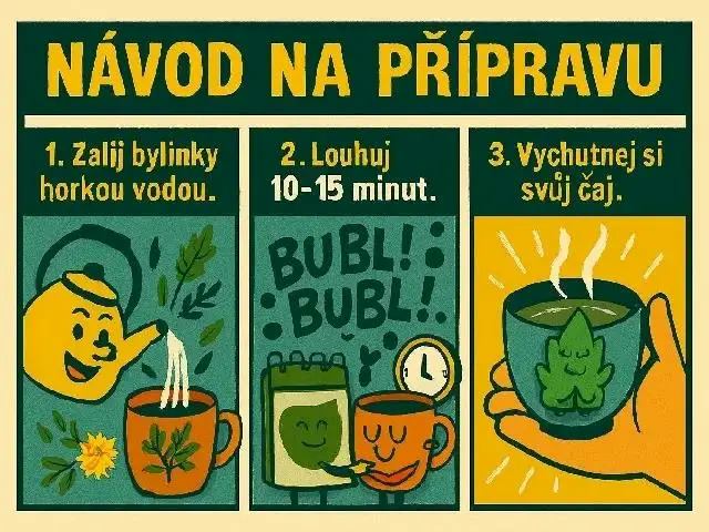 Jak připravit bylinný čaj