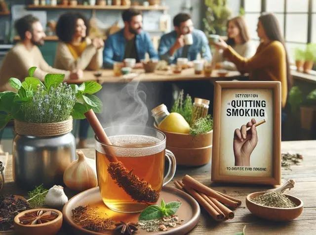Čaje na odvykání při alkoholismu a kouření