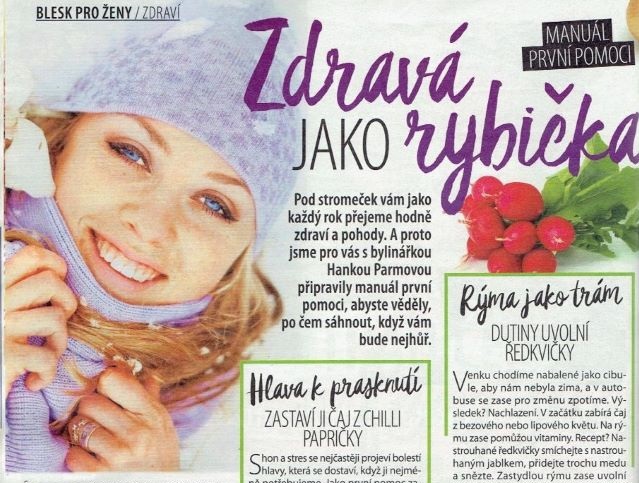 Blesk pro ženy-Zdravá jako rybička