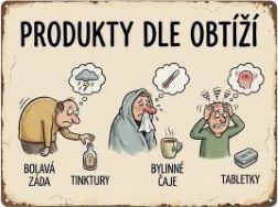 Produkty dle obtíží