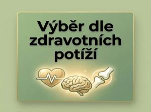 Banner střed Vyberte dle potíží zlatá