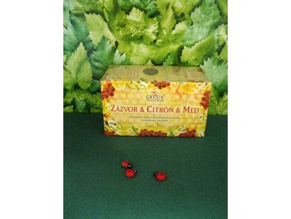 Zázvor citron med NS