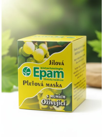 Oživující pleťová maska EPAM mumiová