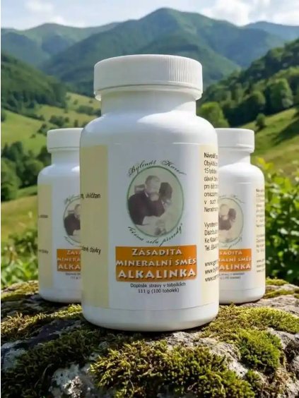 Alkalinka zásaditá směs 2+1 zdarma