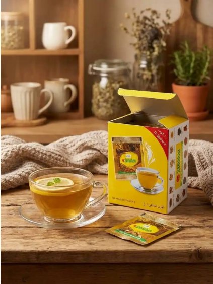 Samahan zahřívací čaj nálevové sáčky