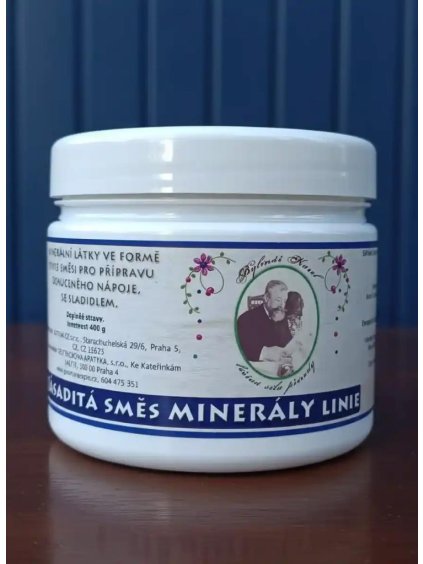 Zásadirá směs Mineraly LINIEl na metabolismus a enerii