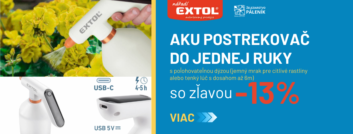 Postrekovač - na kvety - so zľavou - 13%