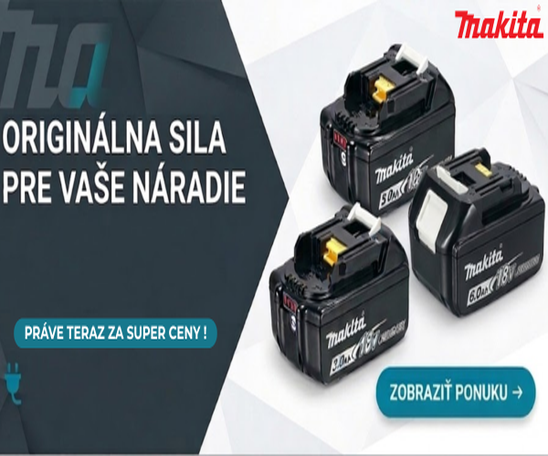 Akumulatočry Makita