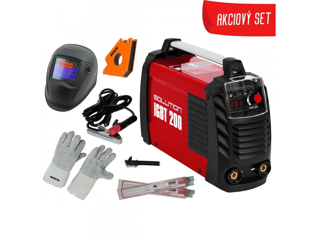 SOLUTION IGBT 200 - Set produktů pro svařování
