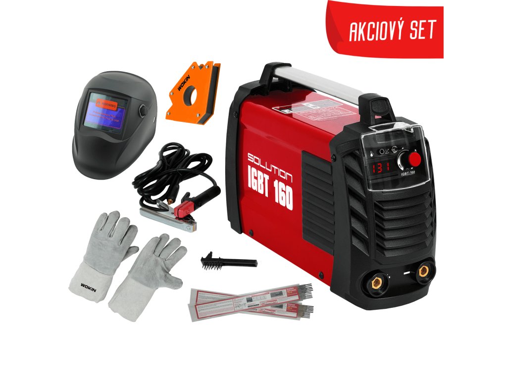 SOLUTION IGBT 160 - Set produktů pro svařování