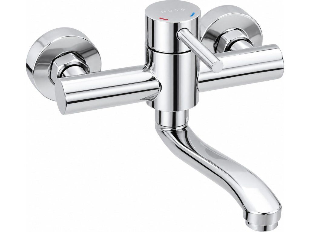 MUSA 833007 umývadlová batéria, lesklý chróm so zrkadlovým leskom, rozstup 150 mm
