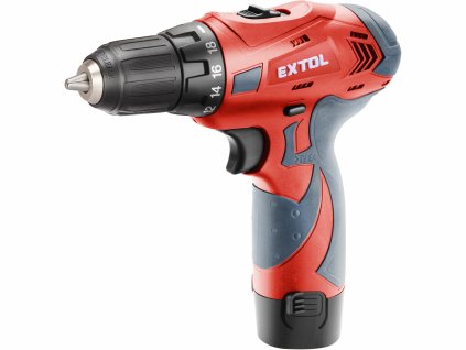 Extol Premium Vŕtačka akumulátorová, 2 akumulátory 12V Li-ion 1,5Ah, kufor 8891151
