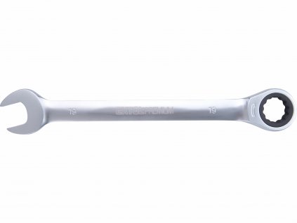 EXTOL PREMIUM 8816119 Kľúč očko-vidlicový, račňový, 72 zubov, 19mm