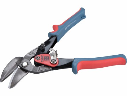 EXTOL PREMIUM 8813600 Nožnice na plech prevodové pravé, 255mm, pre strihanie rovno a doprava
