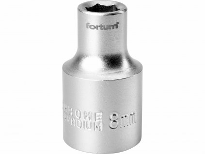 FORTUM 4700408 Kľúč nástrčný, 8mm, 1/2”