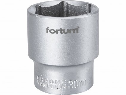FORTUM 4700430 Kľúč nástrčný, 30mm, 1/2”
