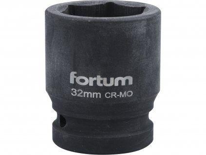 FORTUM 4703032 Kľúč nástrčný rázový, 32mm, 3/4”