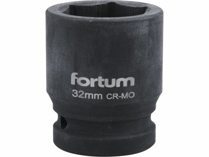 FORTUM 4703032 Kľúč nástrčný rázový, 32mm, 3/4”