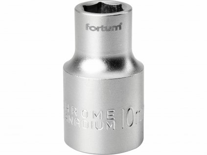 FORTUM 4700410 Kľúč nástrčný, 10mm, 1/2”