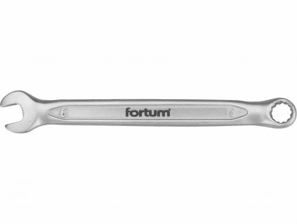 FORTUM 4730206 Kľúč očko-vidlicový, 6mm