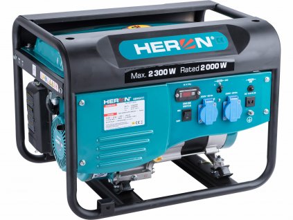 HERON 8896411 Elektrocentrála rámová benzínová 1F, 2,3kW