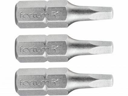 FORTUM 4741601 Bit štvorec 3ks, SQ 1x25mm