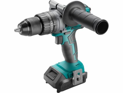 EXTOL INDUSTRIAL 8791800 Vŕtačka s príklepom aku Share20V, 1x 2Ah, 65Nm, bezuhlíkový motor ,kufor