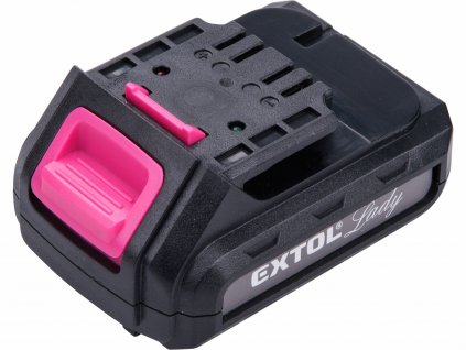 EXTOL CRAFT 402401E Akumulátor 12V/1,3Ah, Li-ion, ružový, pre 402401