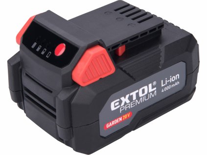 EXTOL PREMIUM 8895782 Akumulátor Garden 20V/4Ah, pre záhradné aku náradie