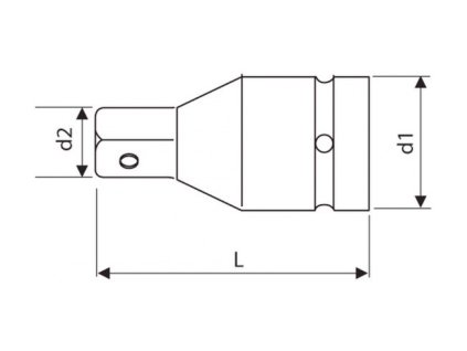 Redukcia F1" x M3/4" priemyselná E041503